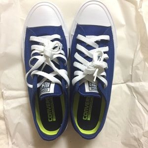 CONVERSE blue chuck taylor ll lunarlon /Size 7